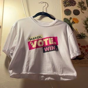 Planned Parenthood Activist Cropped T-Shirt